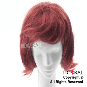 PELUCA PELO CORTO HS2143-11 BORDO x 1